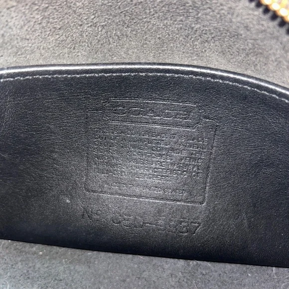 Authentic Vintage Coach Ritchie Black #9937 - Picture 11 of 11